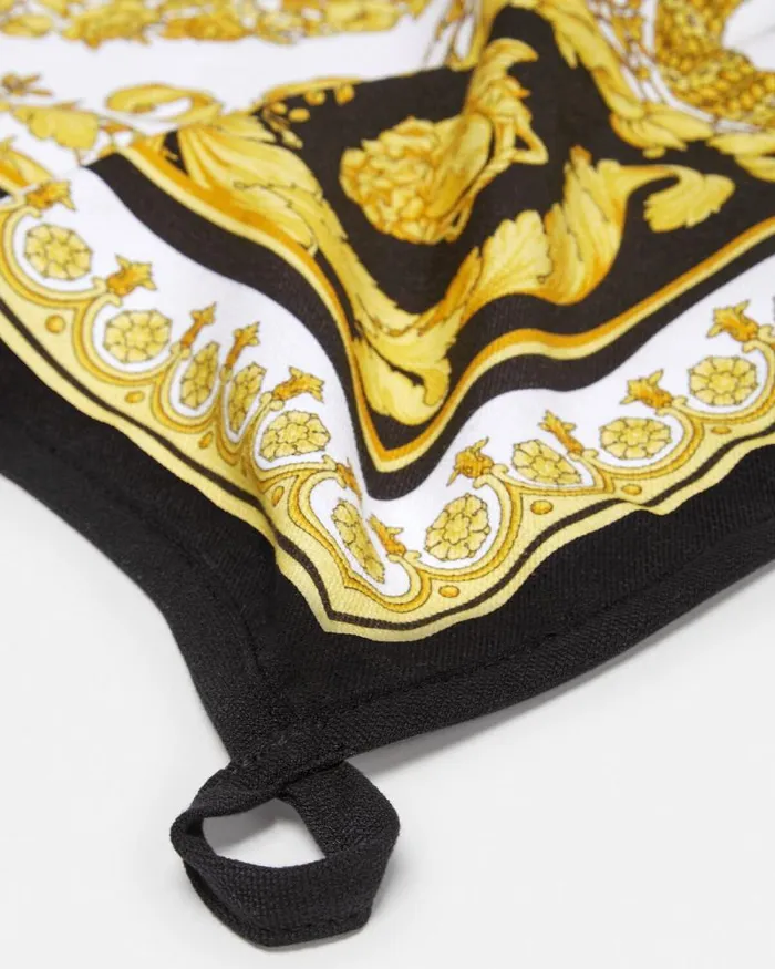 Crete De Fleur Apron Kitchen Set Print Home and Lifestyle Versace Accessories