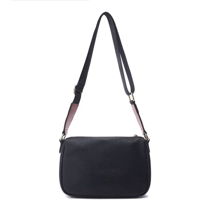 Crossbody Bags Women Moda In Pelle Alex Bag Black Porvair