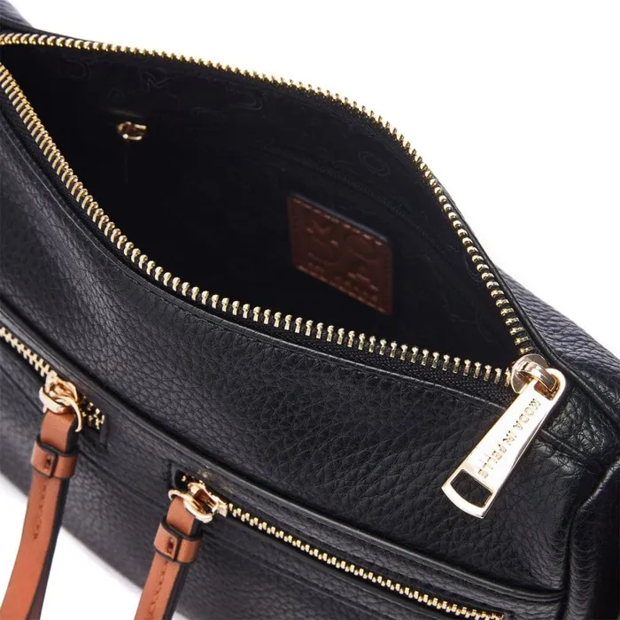 Crossbody Bags Women Moda In Pelle Alex Bag Black Porvair