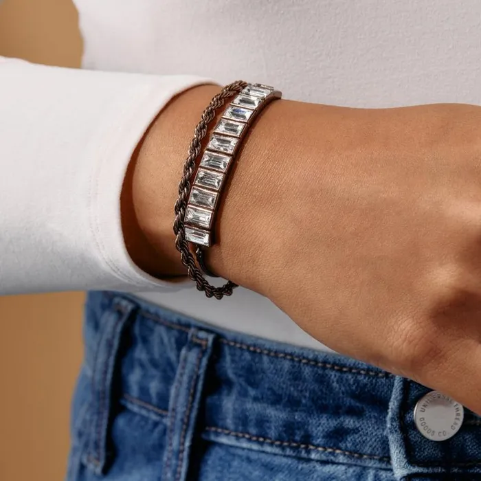 Crystal Baguette Bolo Tennis Bracelet Gold Women Alex And Ani Easter Crystal Baguette Bolo Tennis Bracelet Gold Women Alex And Ani Easter