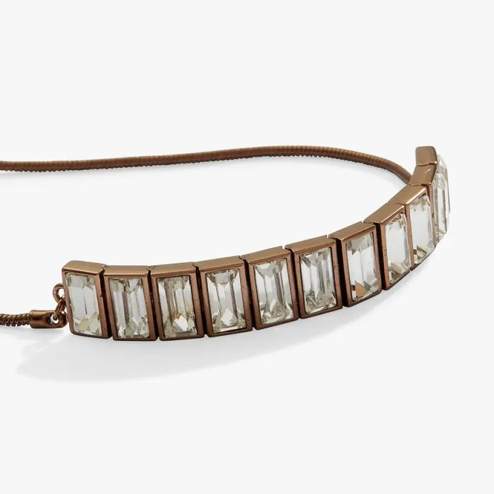 Crystal Baguette Bolo Tennis Bracelet Gold Women Alex And Ani Easter Crystal Baguette Bolo Tennis Bracelet Gold Women Alex And Ani Easter