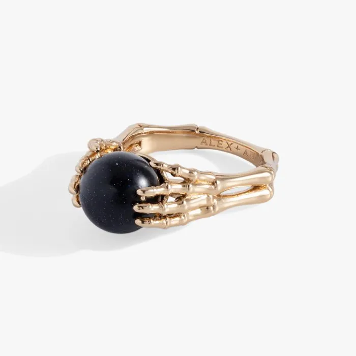 Crystal Ball Ring Gold Women Alex And Ani Halloween