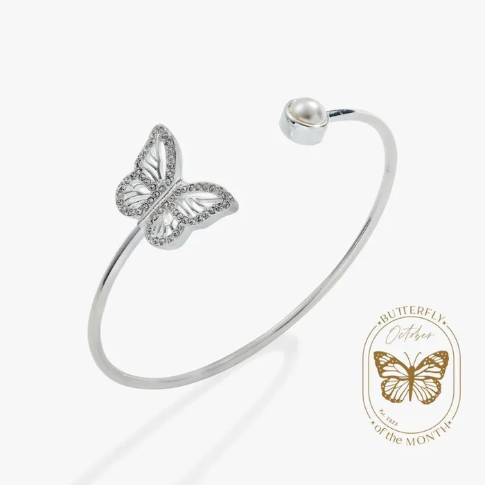 Crystal Butterfly Pearl Flex Cuff Bracelet Gold Women Alex And Ani Growth New Beginnings Crystal Butterfly Pearl Flex Cuff Bracelet Gold Women Alex And Ani Growth New Beginnings