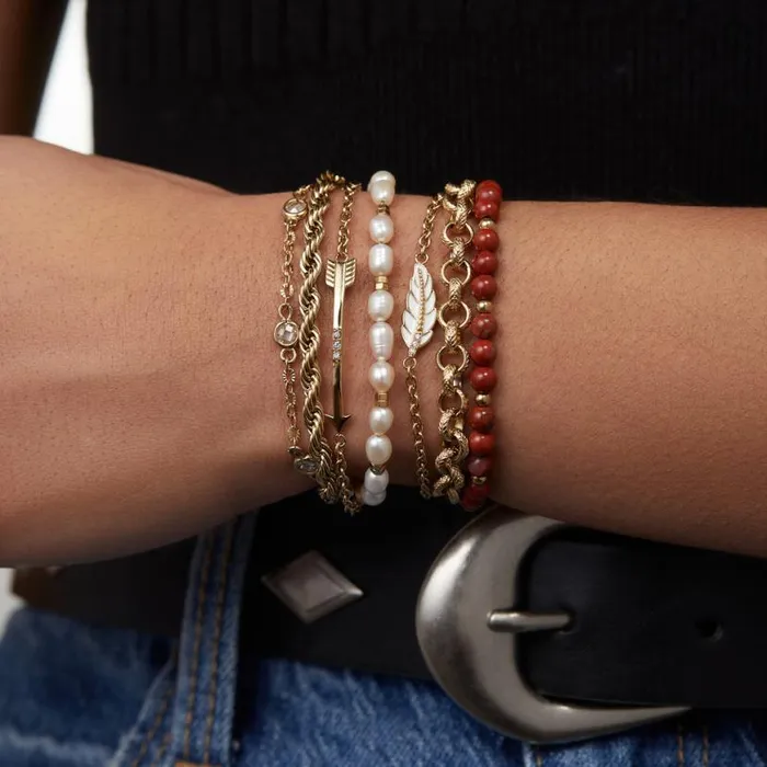 Crystal Pearl Stranded Bracelet Set Stainless Steel Gold Women Alex And Ani Graduation Crystal Pearl Stranded Bracelet Set Stainless Steel Gold Women Alex And Ani Graduation