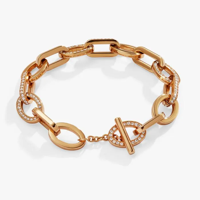 Crystal Toggle Bracelet Gold Women Alex And Ani Thank You