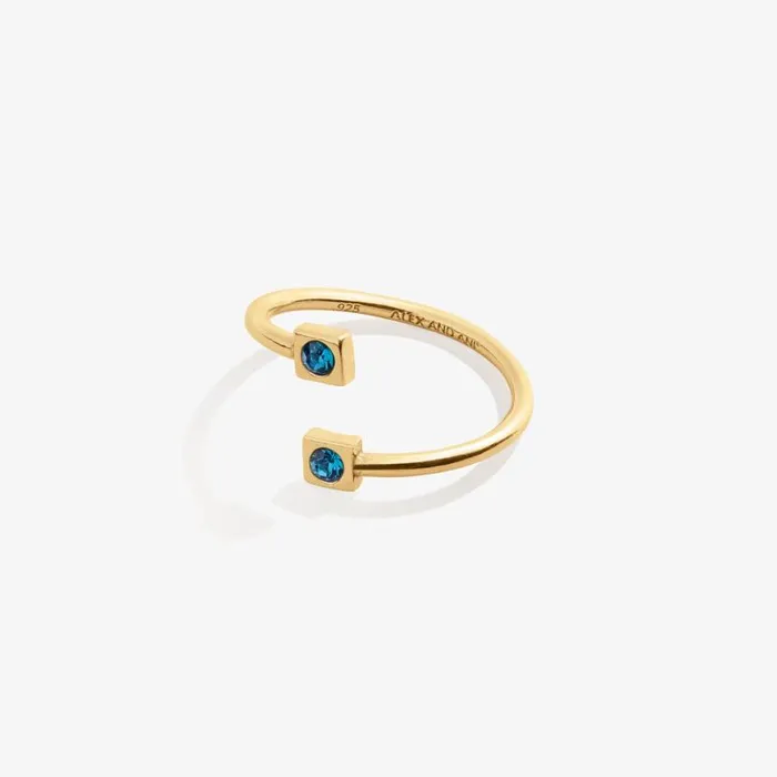 December Birthstone Blue Zircon Ring Wrap 14kt Gold Over Sterling Silver Women Alex And Ani Graduation December Birthstone Blue Zircon Ring Wrap 14kt Gold Over Sterling Silver Women Alex And Ani Graduation