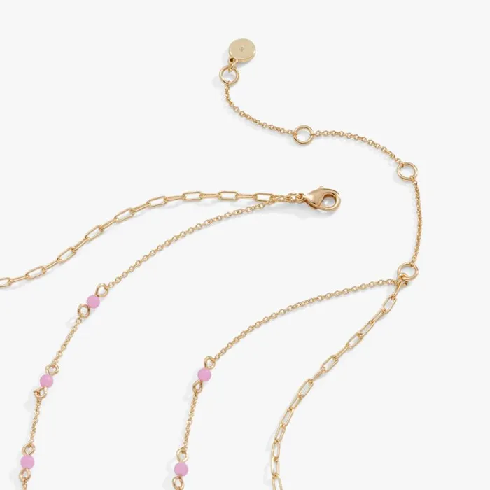 Delicate Butterfly Necklace Reconstituted Pink Agate Gold Women Alex And Ani Animals