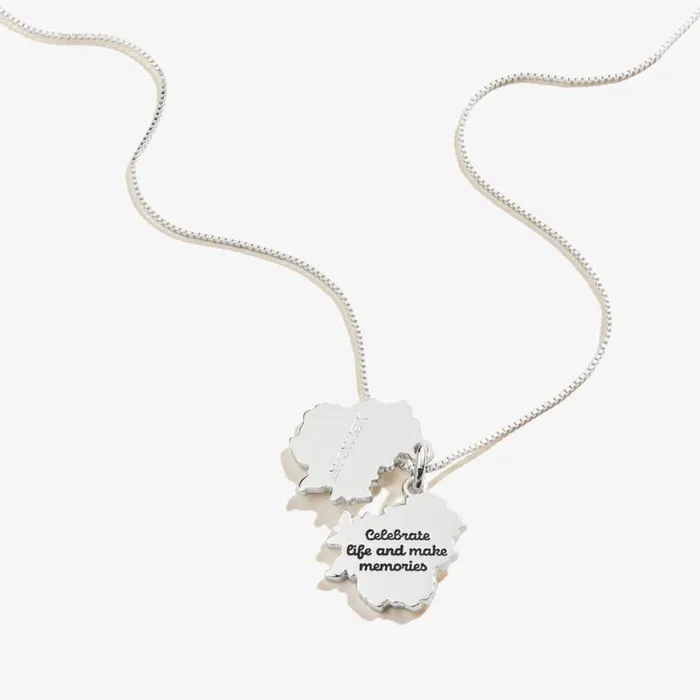 Delphinium Flower 039Celebrate Life And Make Memories039 Necklace Gold Women Alex And Ani Flower Delphinium Flower 039Celebrate Life And Make Memories039 Necklace Gold Women Alex And Ani Flower