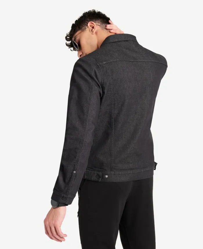 Denim Men Kenneth Cole Slim Fit Recycled Denim Jacket Sheridan 8211 Charcoal Denim Men Kenneth Cole Slim Fit Recycled Denim Jacket Sheridan 8211 Charcoal