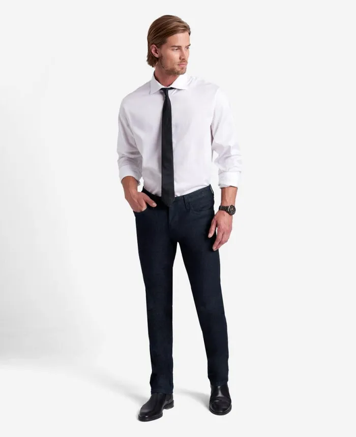 Denim Men Kenneth Cole SlimFit Recycled Stretch Denim Jeans Clinton 8211 Dark Indigo Denim Men Kenneth Cole SlimFit Recycled Stretch Denim Jeans Clinton 8211 Dark Indigo