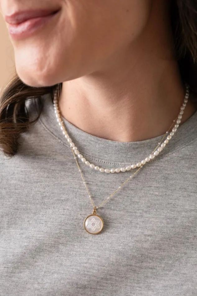 Divine Guides Star Of David Pendant Necklace Gold Women Alex And Ani Spiritual Religious
