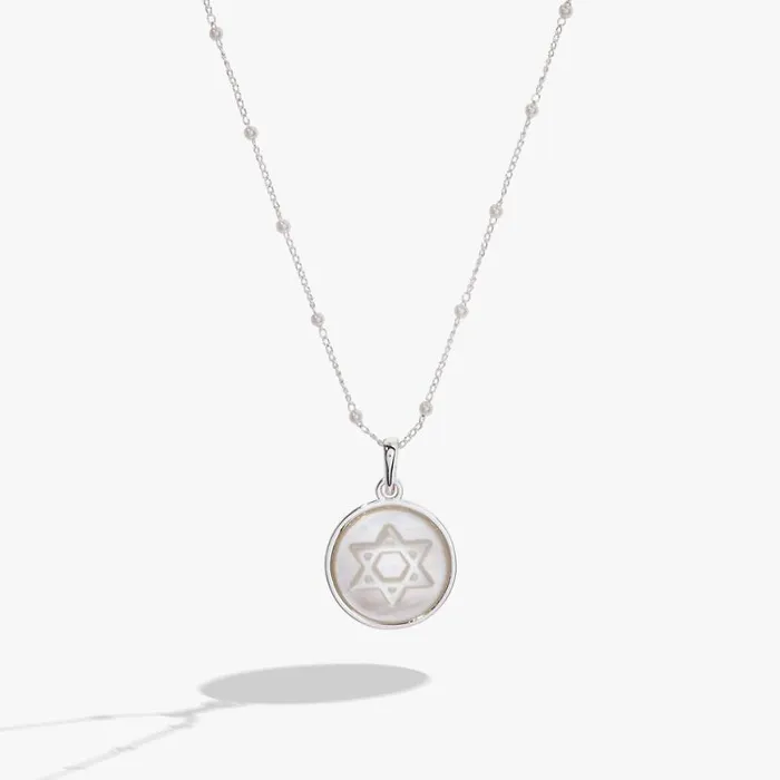Divine Guides Star Of David Pendant Necklace Gold Women Alex And Ani Spiritual Religious