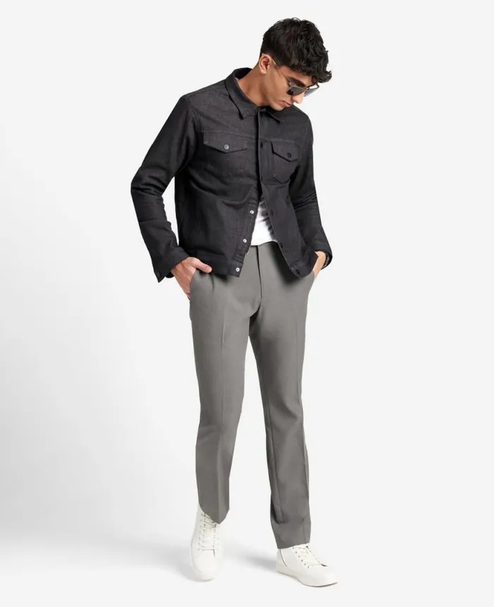 Dress Pants Men Kenneth Cole Stretch Micro Check ModernFit TECHNICOLE Dress Pant Medium Grey Dress Pants Men Kenneth Cole Stretch Micro Check ModernFit TECHNICOLE Dress Pant Medium Grey