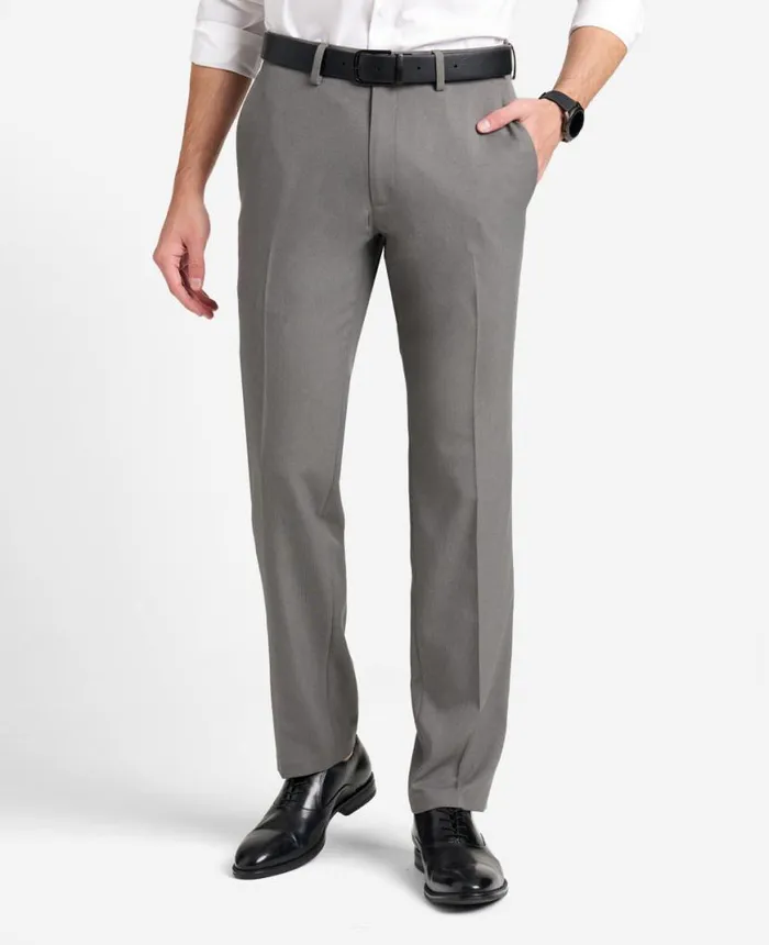 Dress Pants Men Kenneth Cole Stretch Micro Check ModernFit TECHNICOLE Dress Pant Medium Grey Dress Pants Men Kenneth Cole Stretch Micro Check ModernFit TECHNICOLE Dress Pant Medium Grey