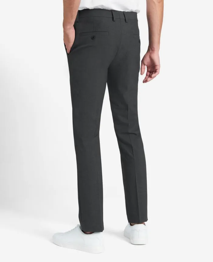 Dress Pants Men Kenneth Cole Stretch Solid SkinnyFit Flex Waistband Dress Pant Charcoal Htr Dress Pants Men Kenneth Cole Stretch Solid SkinnyFit Flex Waistband Dress Pant Charcoal Htr