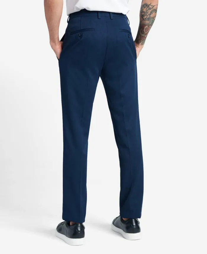 Dress Pants Men Kenneth Cole Stretch Urban Heather SlimFit Flex Waistband Dress Pant Blue Dress Pants Men Kenneth Cole Stretch Urban Heather SlimFit Flex Waistband Dress Pant Blue