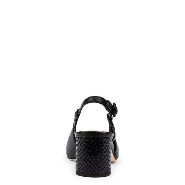 Dress Women Donald Pliner SONG Black Leather Dress Women Donald Pliner SONG Black Leather