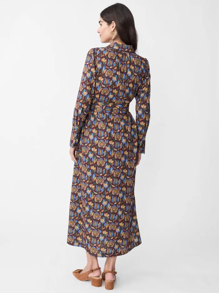 Dresses Women JMcLaughlin Belle Dress In Tiffany Bloom Burgundyblue Dresses Women JMcLaughlin Belle Dress In Tiffany Bloom Burgundyblue