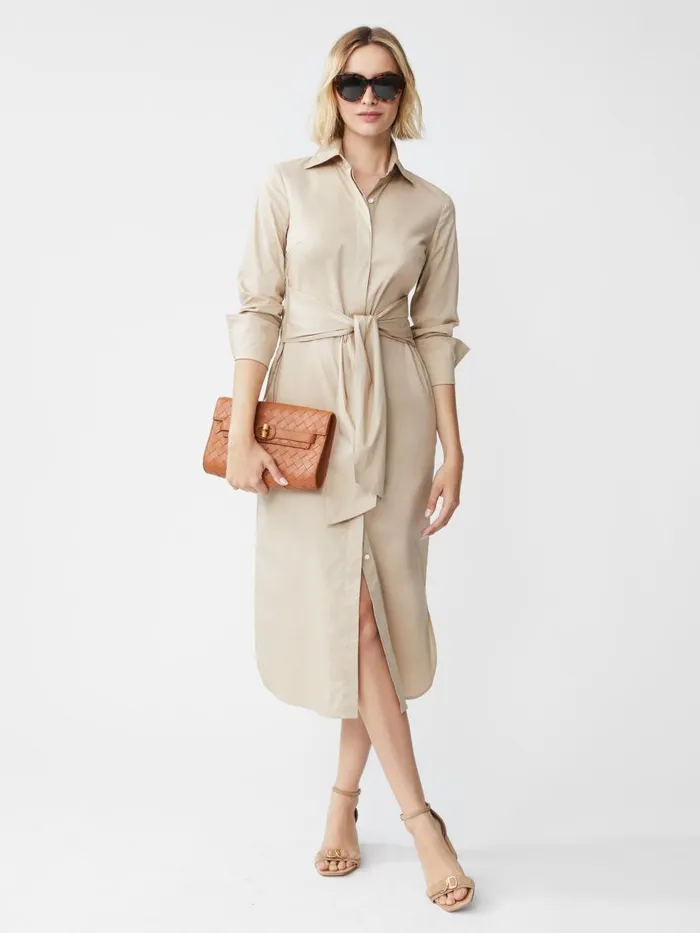 Dresses Women JMcLaughlin Orla Dress Sand Dresses Women JMcLaughlin Orla Dress Sand
