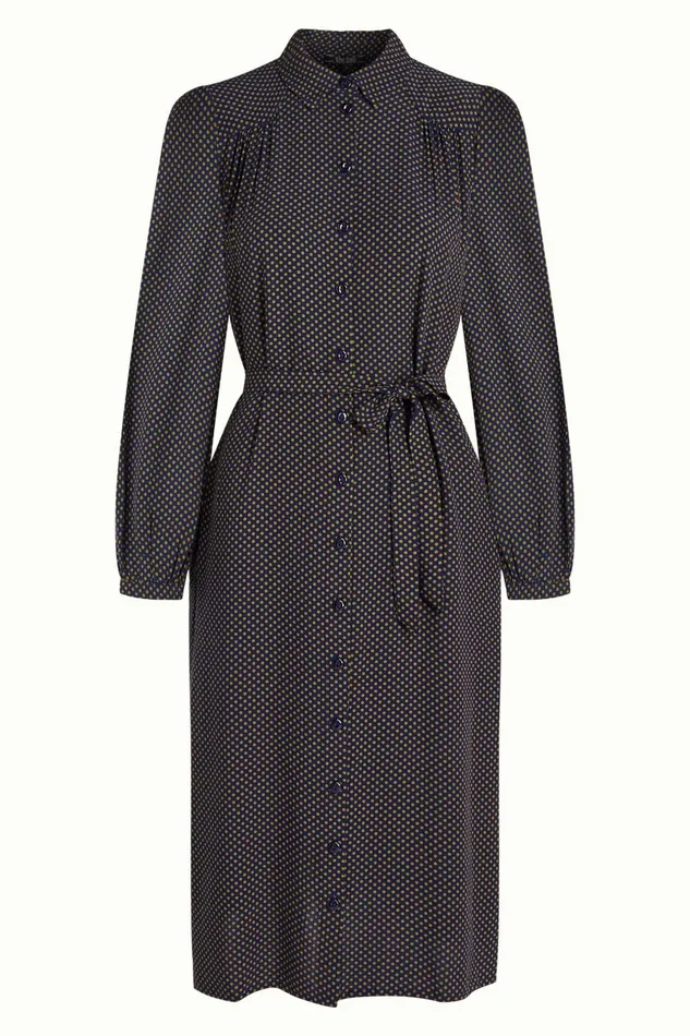 Dresses Women King Louie Carina Dress Piper Evening Blue 8211 Piper