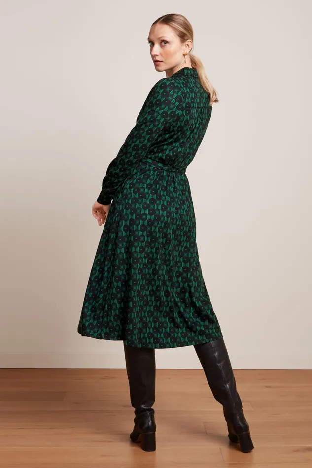 Dresses Women King Louie Maisie Dress Marvin Para Green 8211 Marvin
