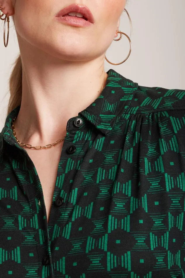 Dresses Women King Louie Maisie Dress Marvin Para Green 8211 Marvin
