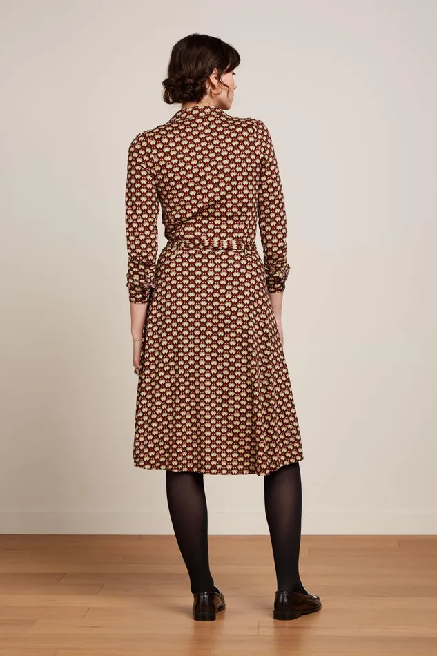 Dresses Women King Louie Sheeva Dress Valet Cabernet Red 8211 Valet