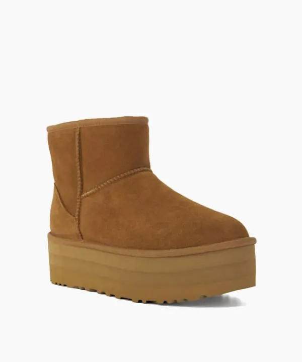 Dune London Ankle Boots Classic Mini Pl Tan UGG Suede Platform Boots Dune London Brown 8211 Women