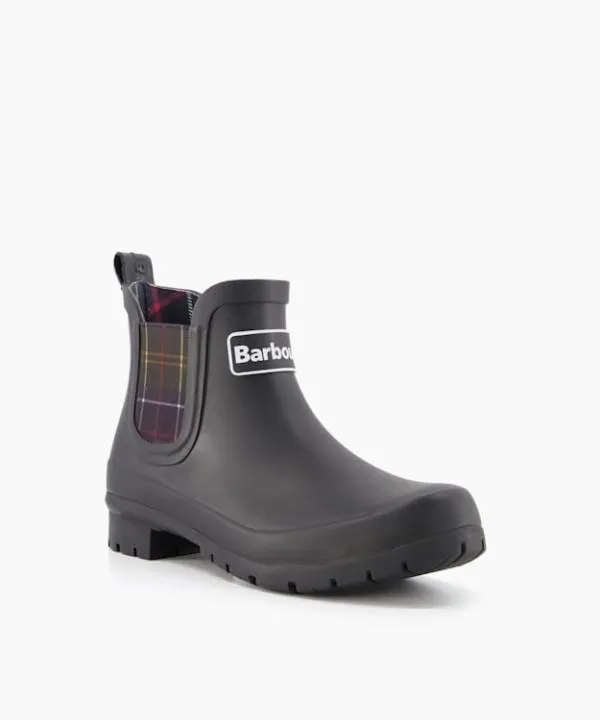 Dune London Ankle Boots Kingham Black Check Trim Ankle Length Wellies Dune London Black 8211 Women Dune London Ankle Boots Kingham Black Check Trim Ankle Length Wellies Dune London Black 8211 Women