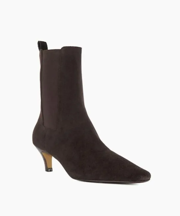 Dune London Ankle Boots Odele Brown Chiselled Toe Kitten Heel Chelsea Ankle Boots Dune London Brown 8211 Women Dune London Ankle Boots Odele Brown Chiselled Toe Kitten Heel Chelsea Ankle Boots Dune London Brown 8211 Women