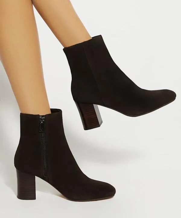 Dune London Ankle Boots Ollave Brown Block Heel Ankle Boots Dune London Brown 8211 Women Dune London Ankle Boots Ollave Brown Block Heel Ankle Boots Dune London Brown 8211 Women