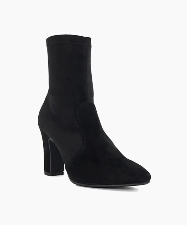Dune London Ankle Boots Optilly Black Almond Toe Block Heel Sock Boots Dune London Black 8211 Women Dune London Ankle Boots Optilly Black Almond Toe Block Heel Sock Boots Dune London Black 8211 Women