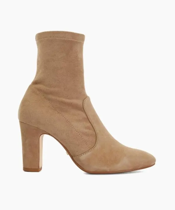 Dune London Ankle Boots Optilly Caramel Almond Toe Block Heel Sock Boots Dune London Brown 8211 Women Dune London Ankle Boots Optilly Caramel Almond Toe Block Heel Sock Boots Dune London Brown 8211 Women