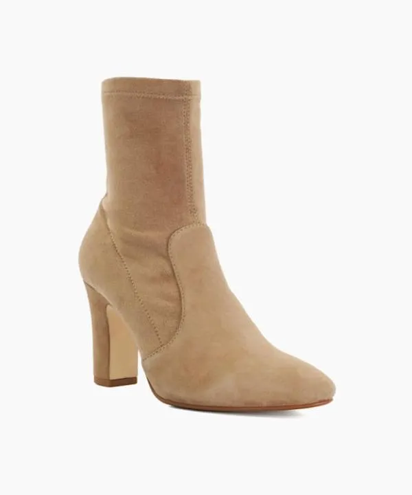 Dune London Ankle Boots Optilly Caramel Almond Toe Block Heel Sock Boots Dune London Brown 8211 Women Dune London Ankle Boots Optilly Caramel Almond Toe Block Heel Sock Boots Dune London Brown 8211 Women