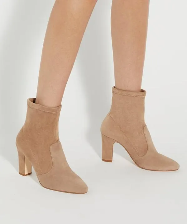 Dune London Ankle Boots Optilly Caramel Almond Toe Block Heel Sock Boots Dune London Brown 8211 Women Dune London Ankle Boots Optilly Caramel Almond Toe Block Heel Sock Boots Dune London Brown 8211 Women