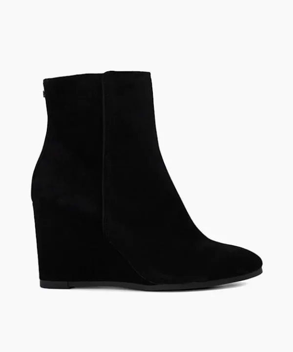 Dune London Ankle Boots Optimism Black Black Suede Wedge Ankle Boots Dune London Black 8211 Women Dune London Ankle Boots Optimism Black Black Suede Wedge Ankle Boots Dune London Black 8211 Women