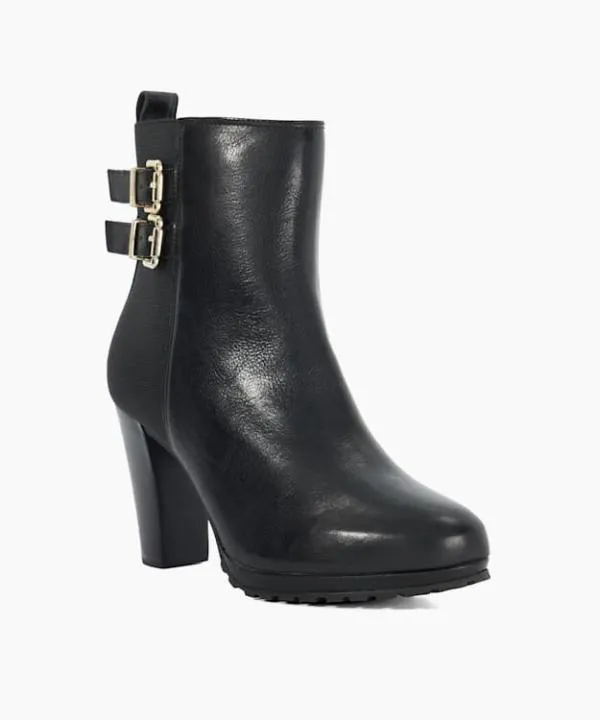 Dune London Ankle Boots Oreanix Black Double Buckle Block Heel Boots Dune London Black 8211 Women Dune London Ankle Boots Oreanix Black Double Buckle Block Heel Boots Dune London Black 8211 Women