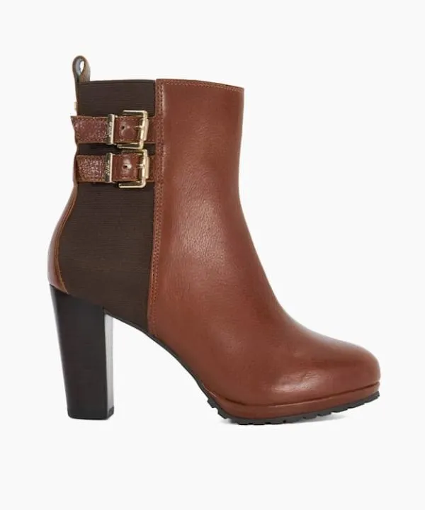 Dune London Ankle Boots Oreanix Tan Double Buckle Block Heel Boots Dune London Brown 8211 Women Dune London Ankle Boots Oreanix Tan Double Buckle Block Heel Boots Dune London Brown 8211 Women
