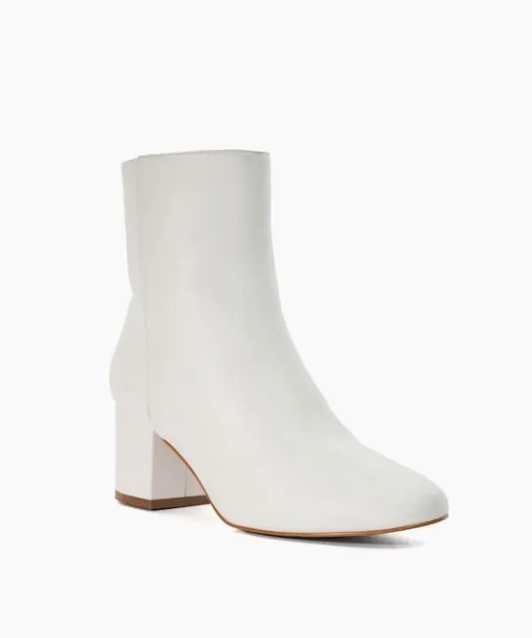 Dune London Ankle Boots Ottack Ecru BlockHeeled Ankle Boots Dune London Neutral 8211 Women