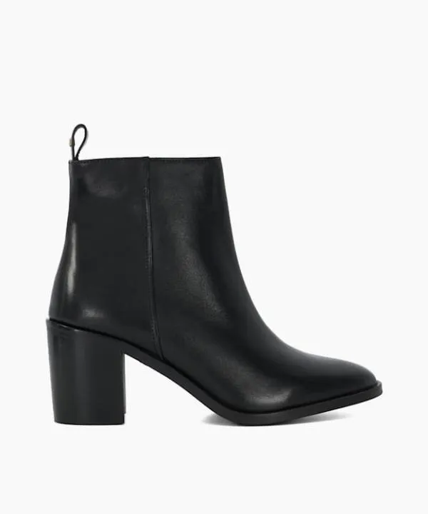 Dune London Ankle Boots Palar Black Almond Toe Block Heel Western Boots Dune London Black 8211 Women Dune London Ankle Boots Palar Black Almond Toe Block Heel Western Boots Dune London Black 8211 Women
