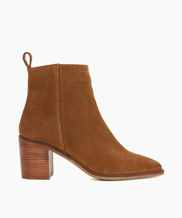Dune London Ankle Boots Palar Tan Almond Toe Block Heel Western Boots Dune London Brown 8211 Women Dune London Ankle Boots Palar Tan Almond Toe Block Heel Western Boots Dune London Brown 8211 Women