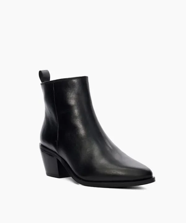 Dune London Ankle Boots Papz Black Western Ankle Boots Dune London Black 8211 Women