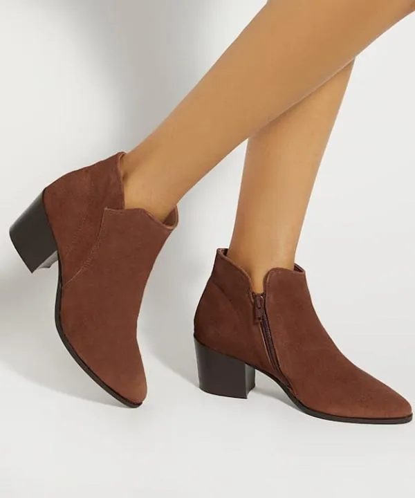 Dune London Ankle Boots Parlor Dark Tan Heeled Suede Ankle Boots Dune London Brown 8211 Women Dune London Ankle Boots Parlor Dark Tan Heeled Suede Ankle Boots Dune London Brown 8211 Women