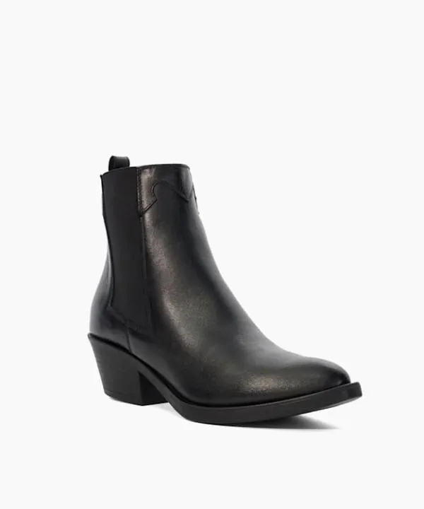 Dune London Ankle Boots Patoka Black Leather Western Ankle Boots Dune London Black 8211 Women Dune London Ankle Boots Patoka Black Leather Western Ankle Boots Dune London Black 8211 Women