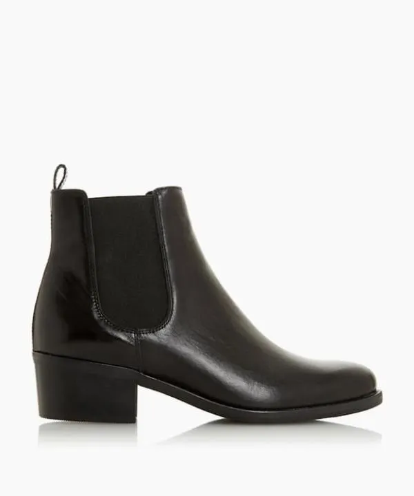 Dune London Ankle Boots Patrole Black Low Block Heel Chelsea Boots Dune London Black 8211 Women Dune London Ankle Boots Patrole Black Low Block Heel Chelsea Boots Dune London Black 8211 Women