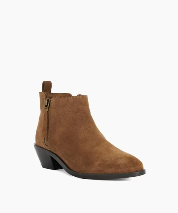 Dune London Ankle Boots Pear Tan Stacked Heel Suede Boots Dune London Brown 8211 Women Dune London Ankle Boots Pear Tan Stacked Heel Suede Boots Dune London Brown 8211 Women