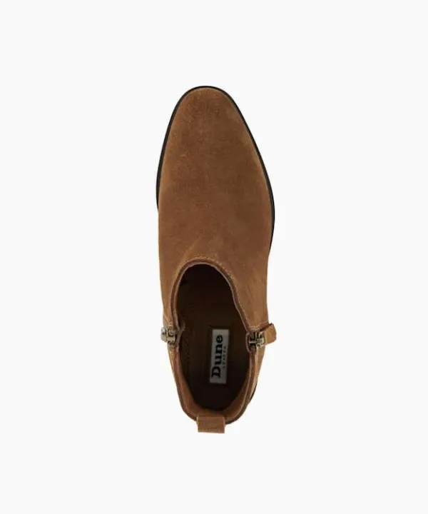 Dune London Ankle Boots Pear Tan Stacked Heel Suede Boots Dune London Brown 8211 Women Dune London Ankle Boots Pear Tan Stacked Heel Suede Boots Dune London Brown 8211 Women