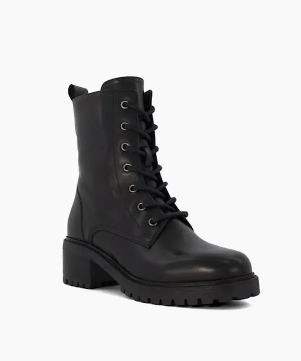 Dune London Ankle Boots Percent Black Casual LaceUp Leather Boots Dune London Black 8211 Women Dune London Ankle Boots Percent Black Casual LaceUp Leather Boots Dune London Black 8211 Women