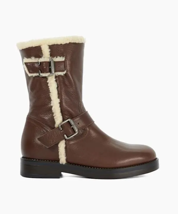 Dune London Ankle Boots Pixo Brown Faux Shearling Lined Boots Dune London Brown 8211 Women Dune London Ankle Boots Pixo Brown Faux Shearling Lined Boots Dune London Brown 8211 Women