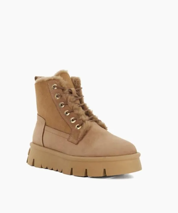 Dune London Ankle Boots Poddings Taupe Chunky BorgLined Boots Dune London Neutral 8211 Women Dune London Ankle Boots Poddings Taupe Chunky BorgLined Boots Dune London Neutral 8211 Women